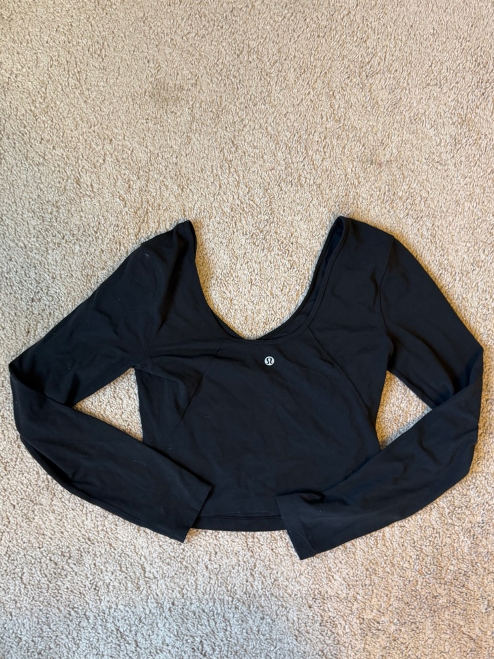 Lululemon align black long sleeve - Picture 2 of 2